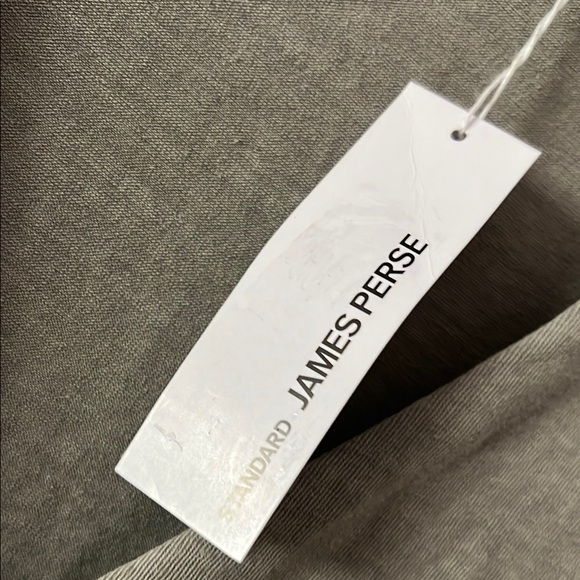 James Perse Gray Ruched V-Neck Sundress - Picture 3 of 12